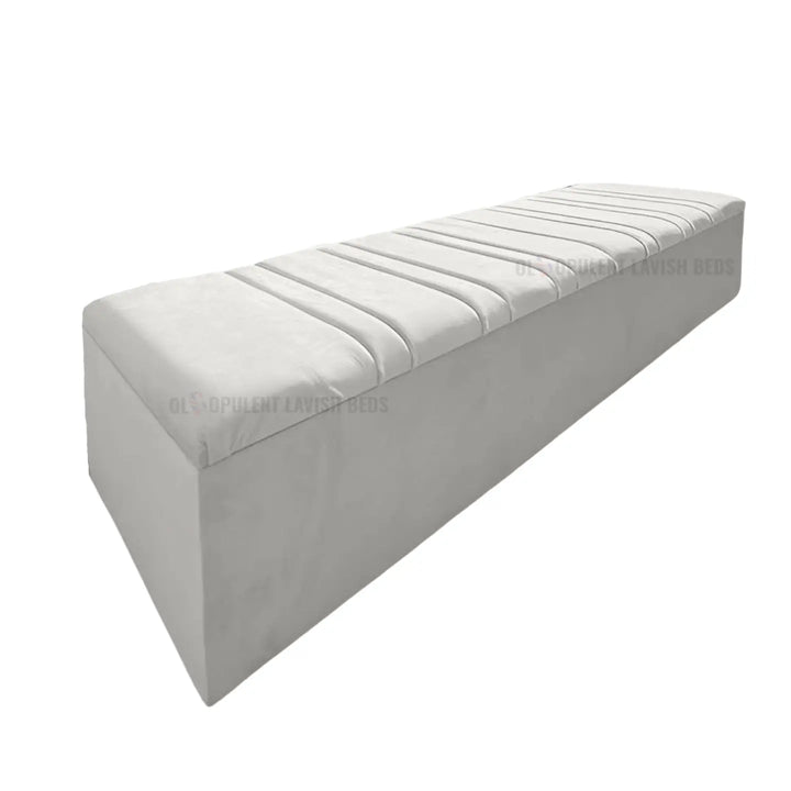 Premium Tufted Blanket Box with Hidden Storage