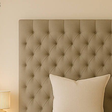 Grey Ambassador Button Tufted  ottoman storage bed king size