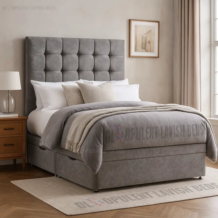 Charcoal Bliss Storage Bed
