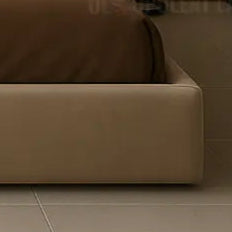 Mink Milan Full Wall Headboard Bed Frame with optional storage king size